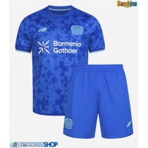 Maglie da calcio Bayer Leverkusen Terza Maglia Bambino 2025-26 Manica Corta + Pantaloni corti)